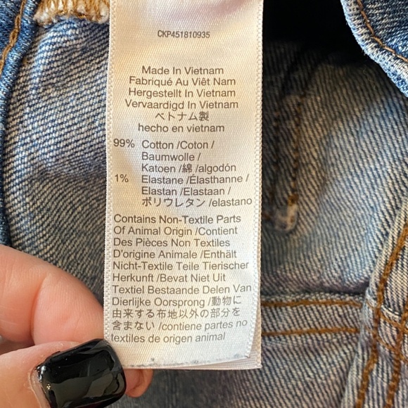 Madewell The Perfect Vintage Jean Blue 33909 - Picture 13 of 16
